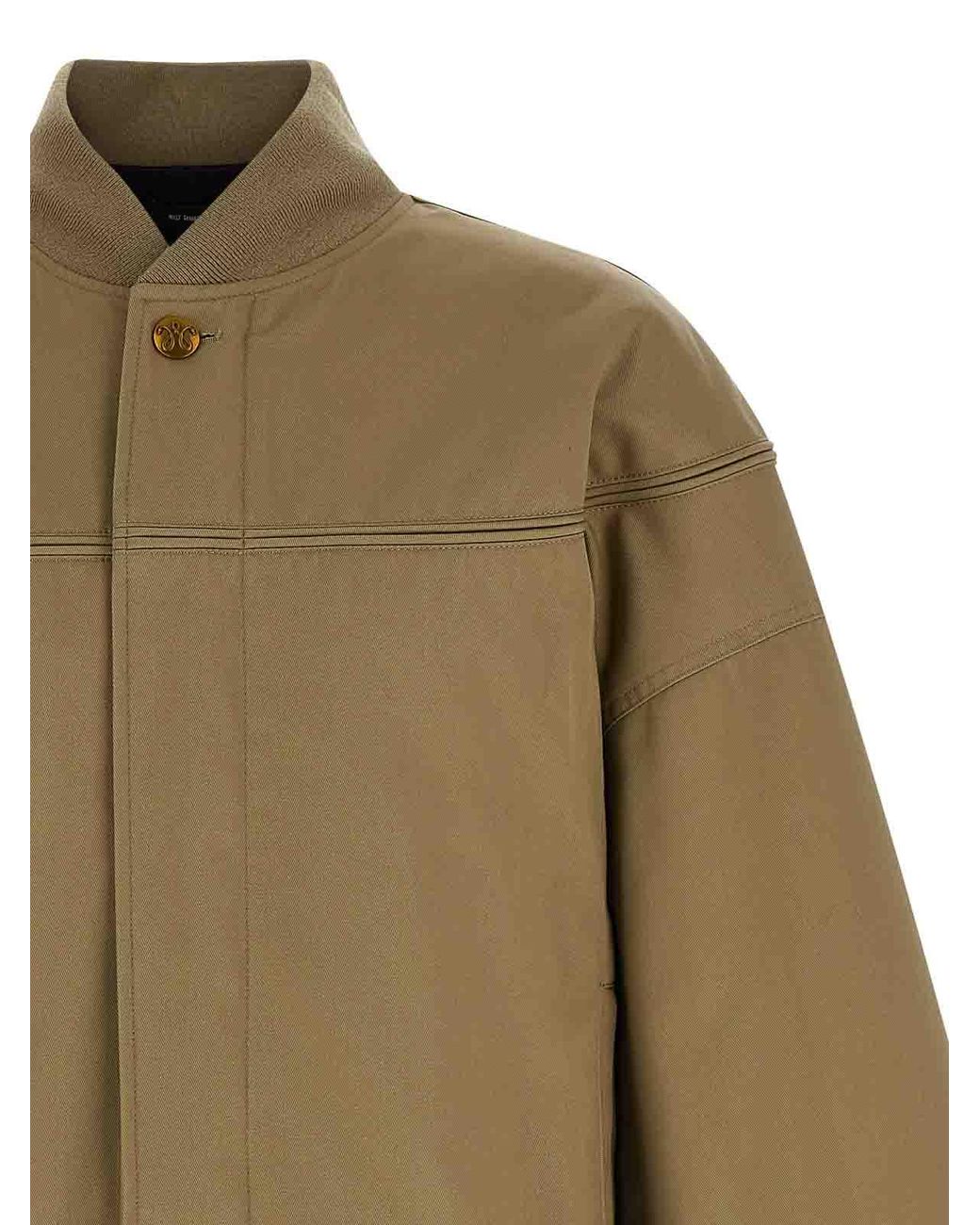 Willy Chavarria Natural Gas Station Bomber Jacket for men