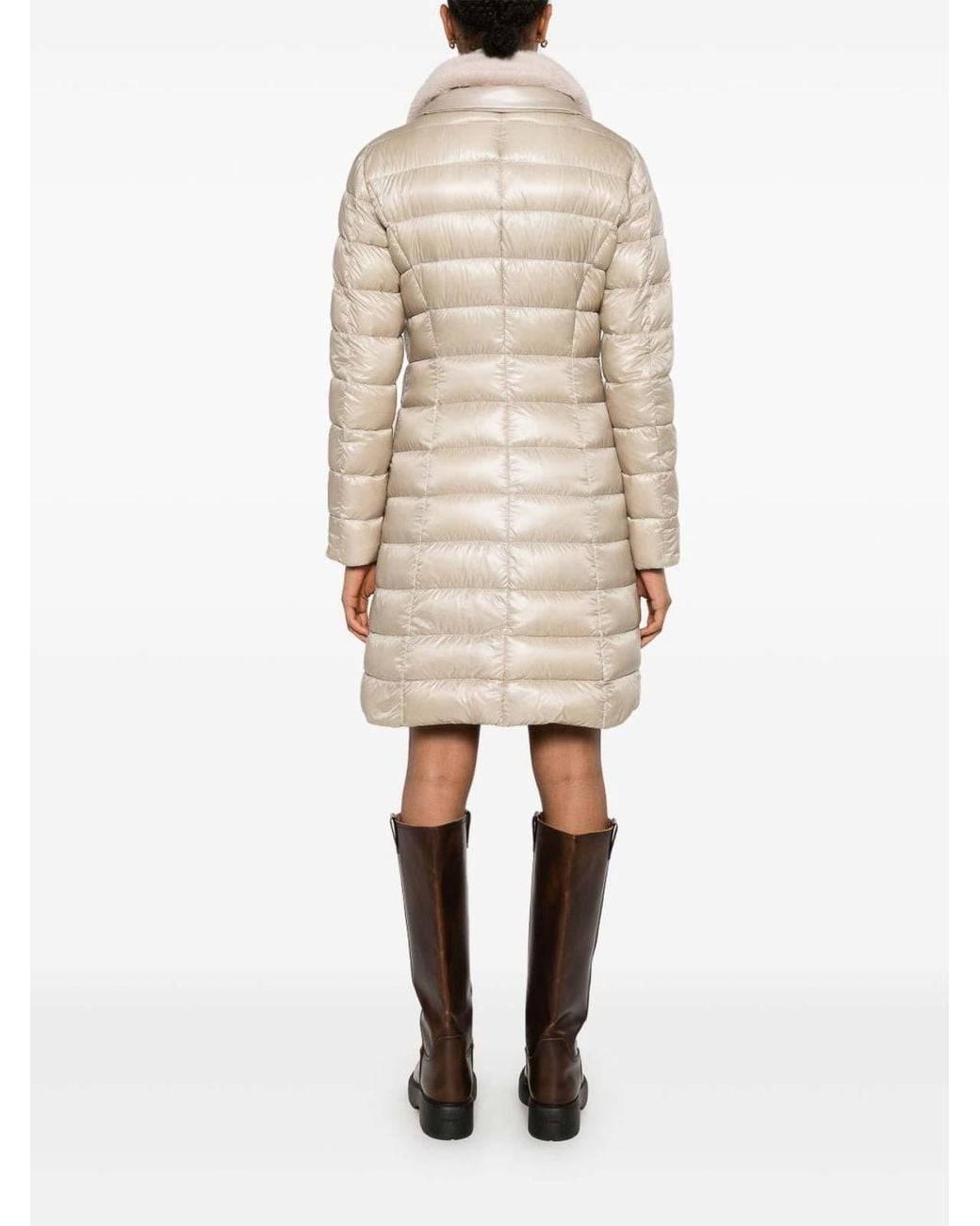 Herno Natural Iconico Long Down Coat