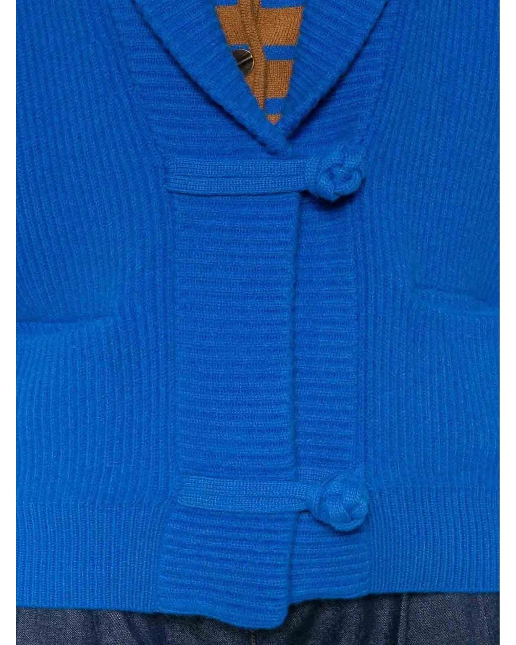 Forte_forte Blue Lapis Lazuli Cardigan