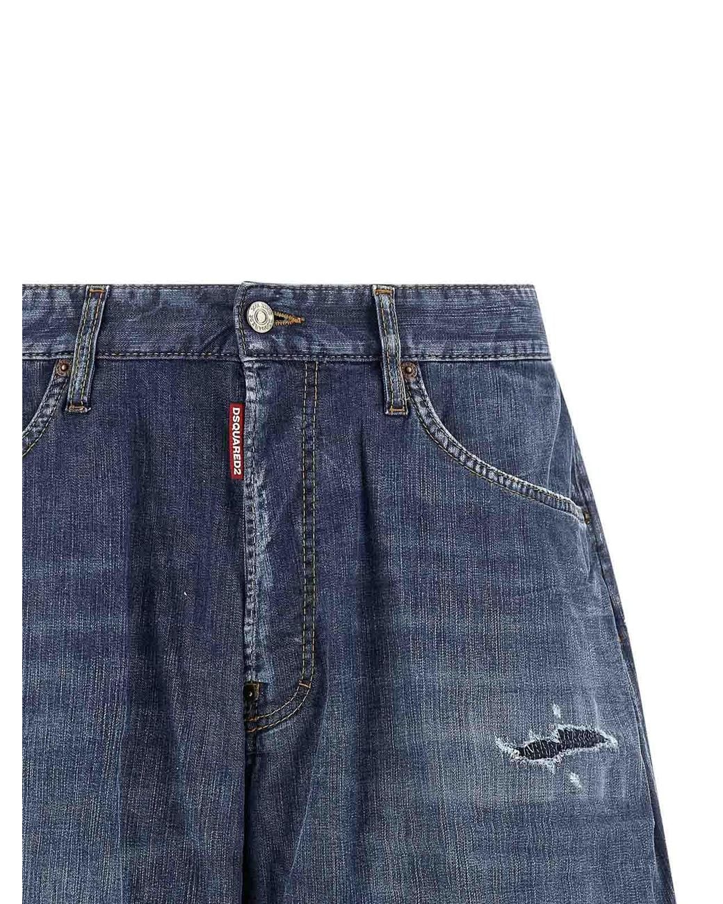 Short DSquared² pour homme en coloris Blue
