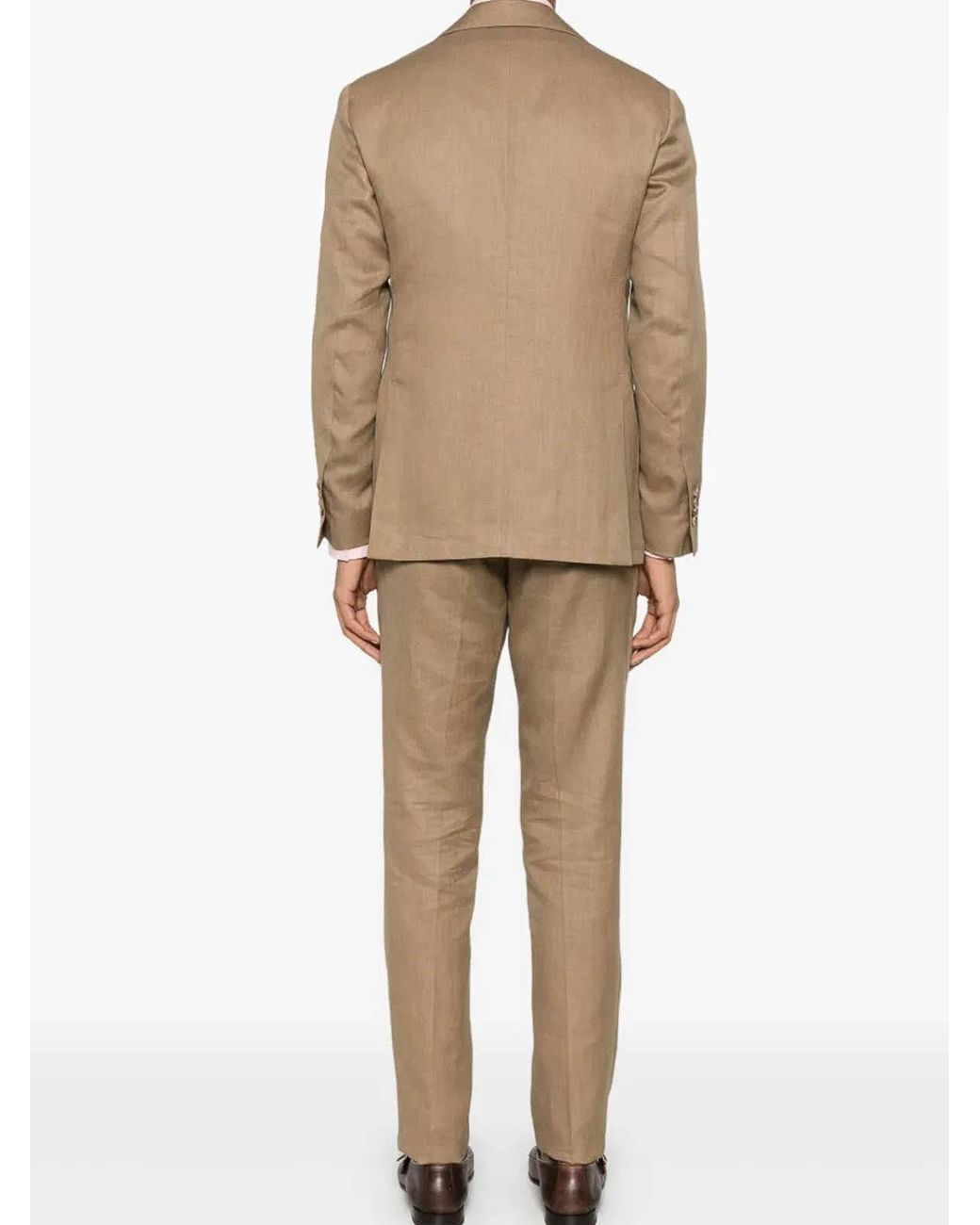 Lardini Natural Single Breasted Suit for men