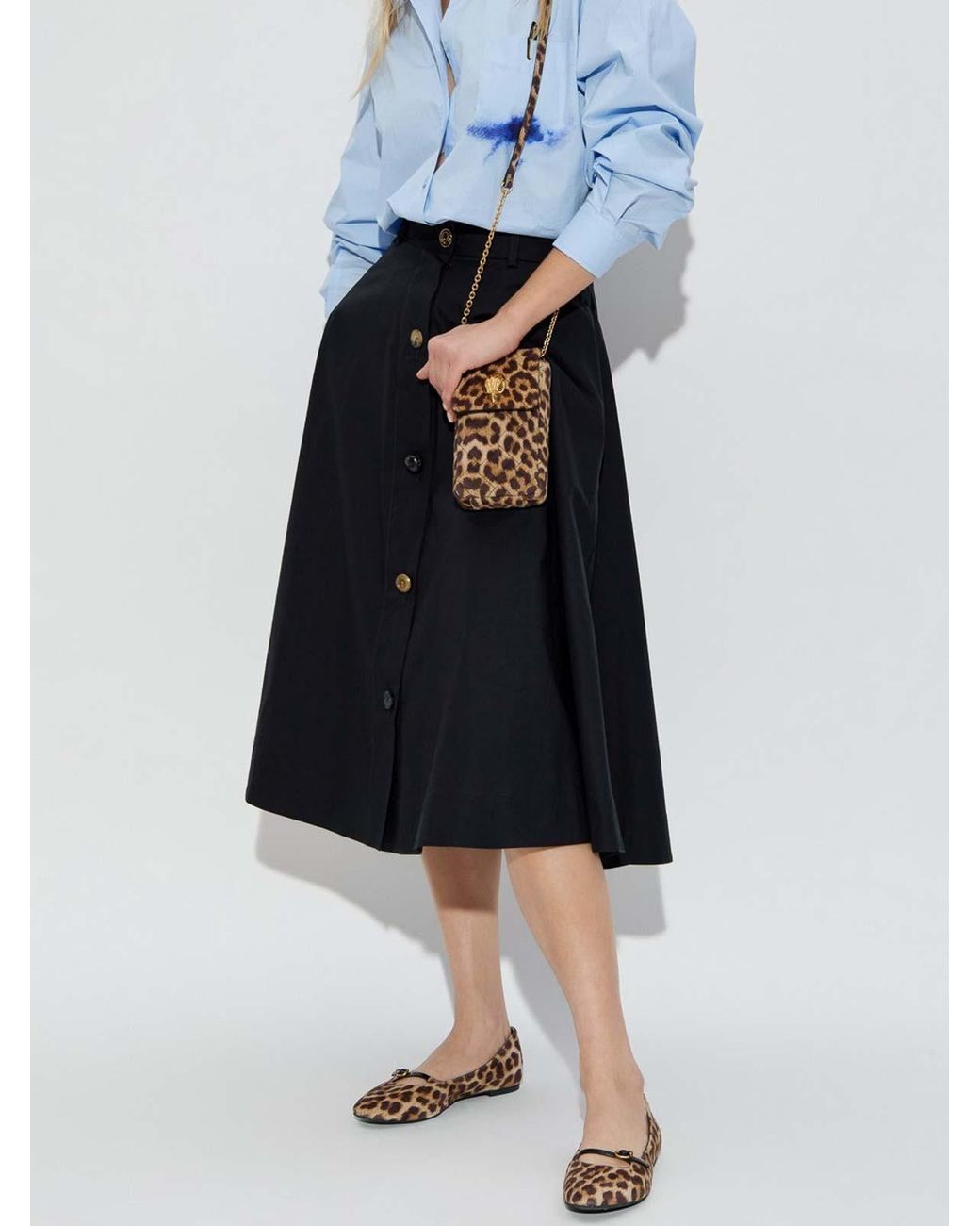 Moschino Blue Skirt