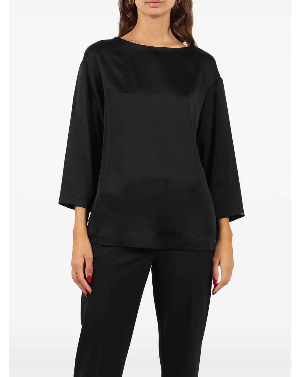 Blusa di Herno in Black