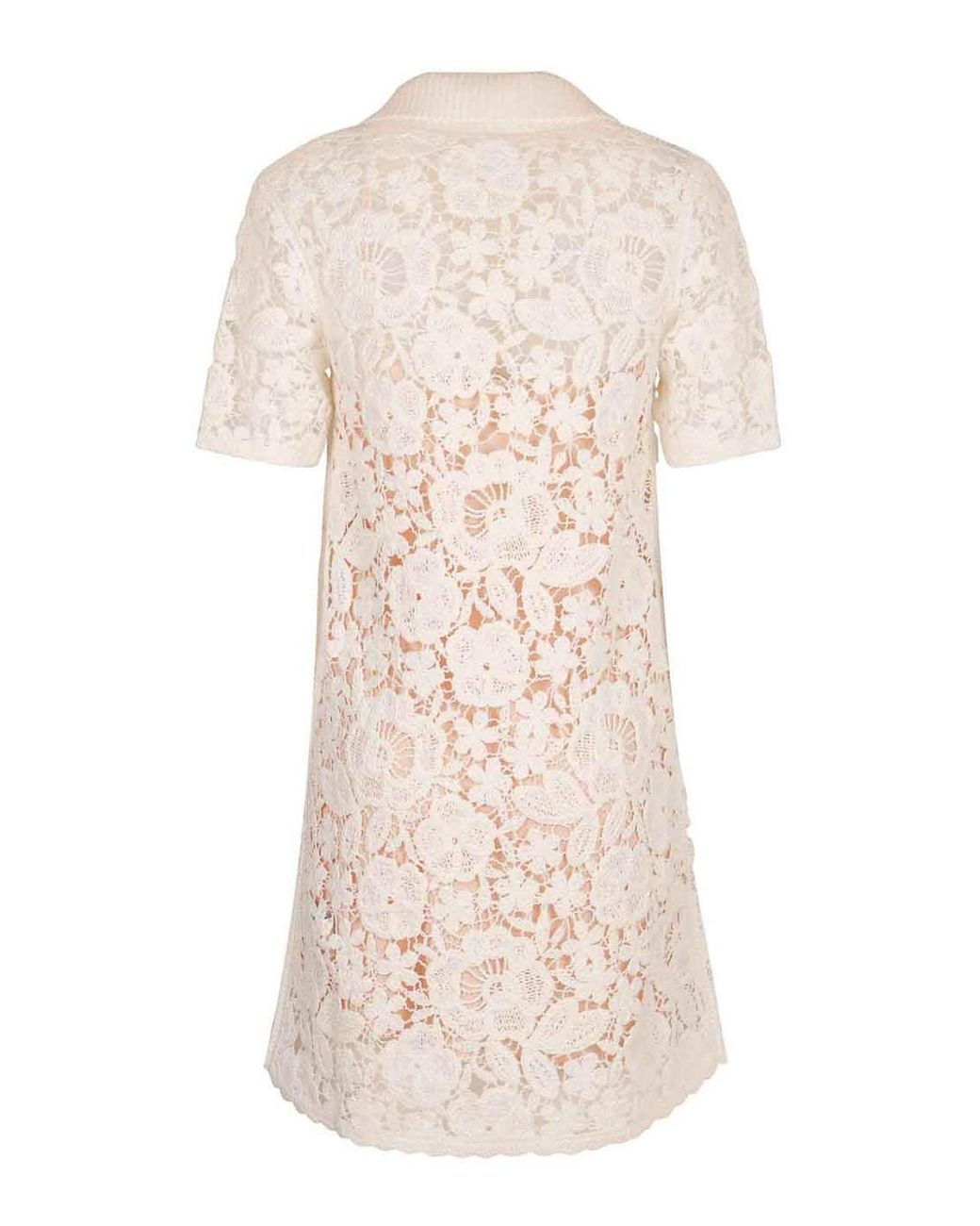 P.A.R.O.S.H. Natural Copper Cotton Mini Dress