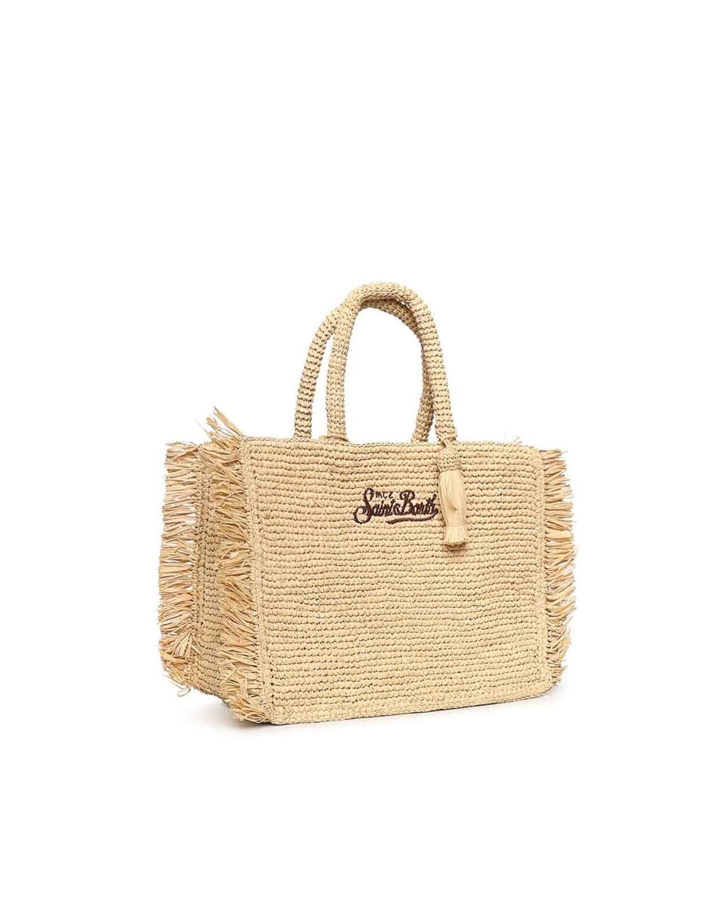 Mc2 Saint Barth Natural Colette Raffia Bag
