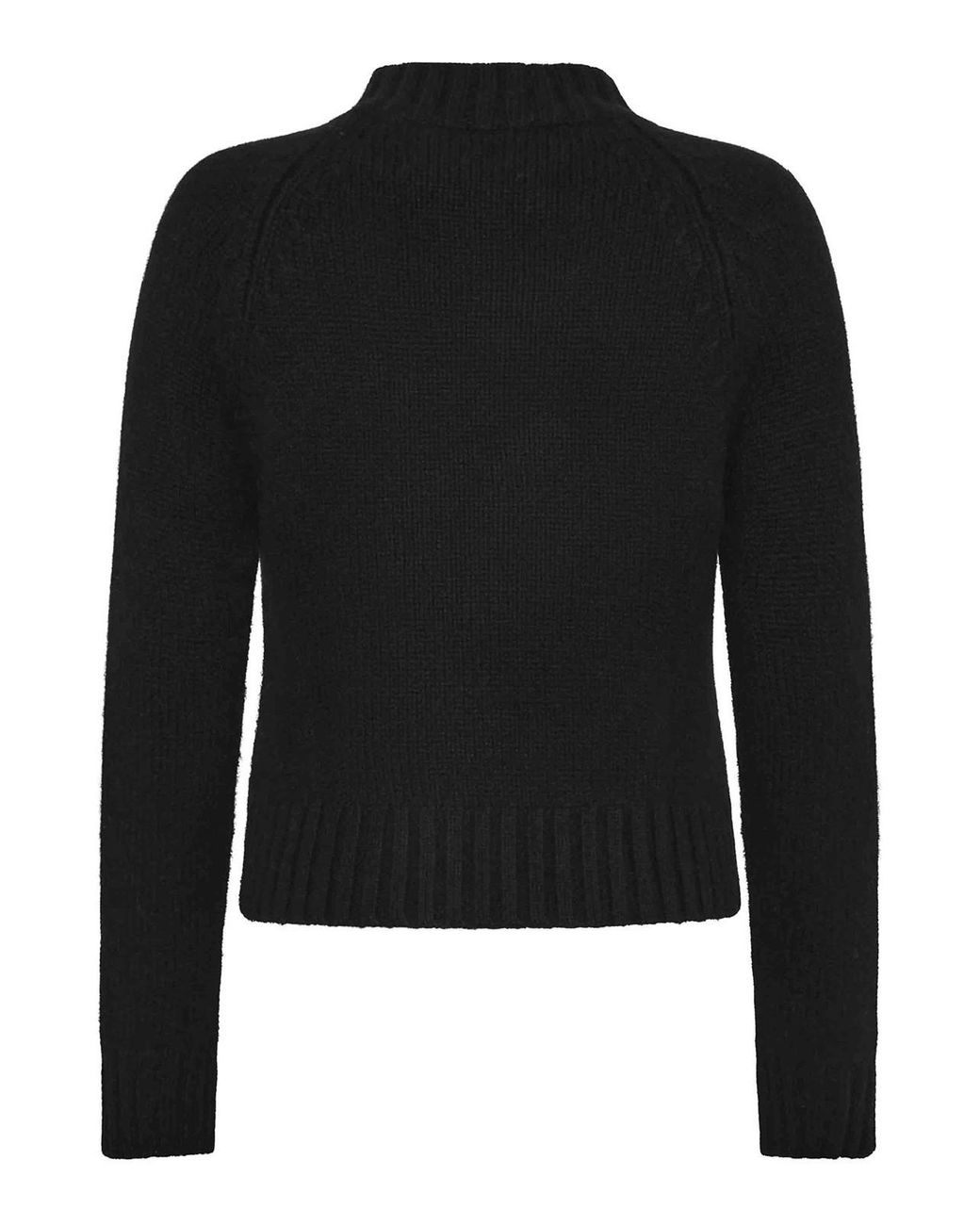 EMERSON RENALDI Black Crew Neck Sweater