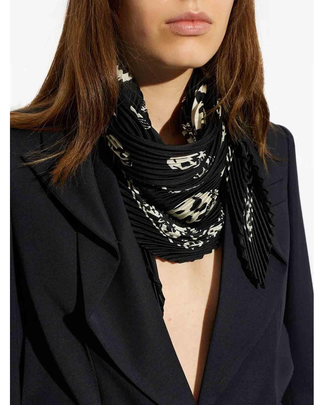 Sciarpa di McQueen in Black