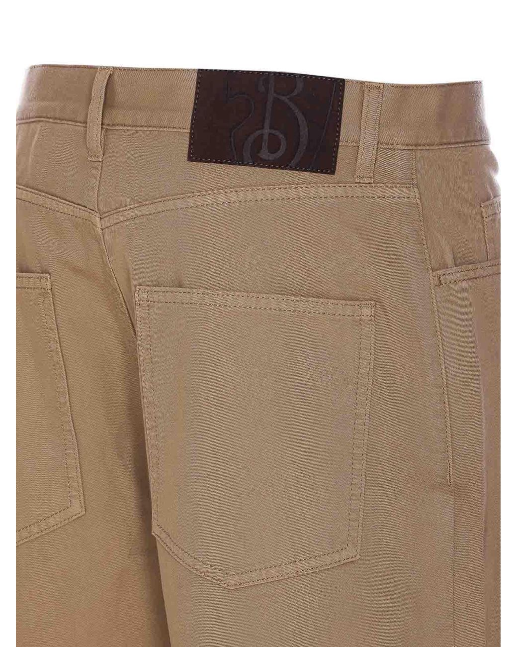 Burberry Natural Quill Pants for men