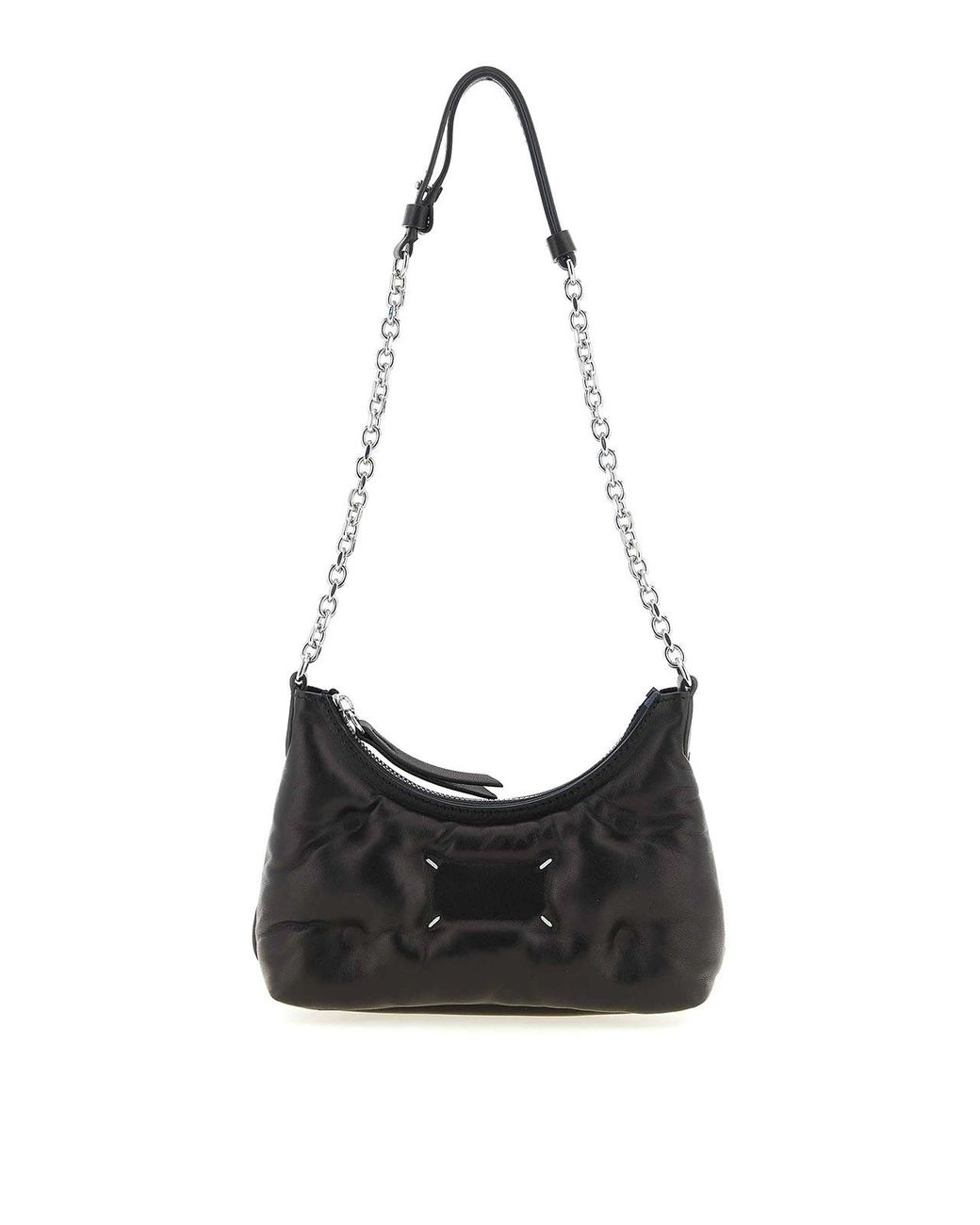 Maison Margiela Black Glam Slam Hobo Micro' Shoulder Bag