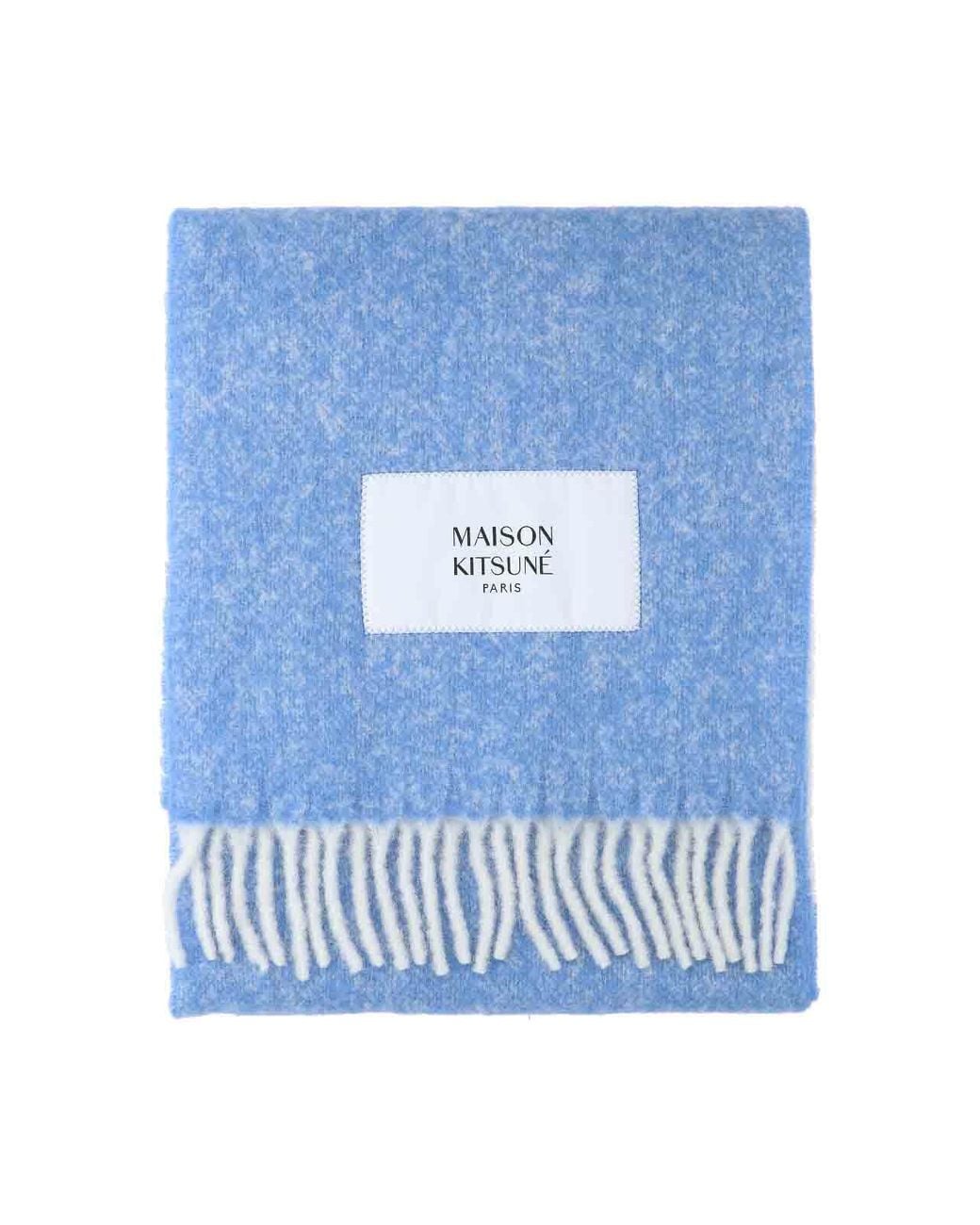 Sciarpa di Maison Kitsuné in Blue