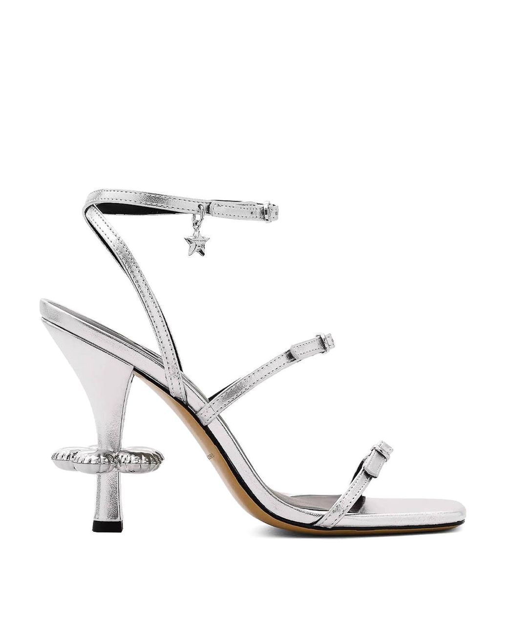 Marc Jacobs White The Daisy Heel