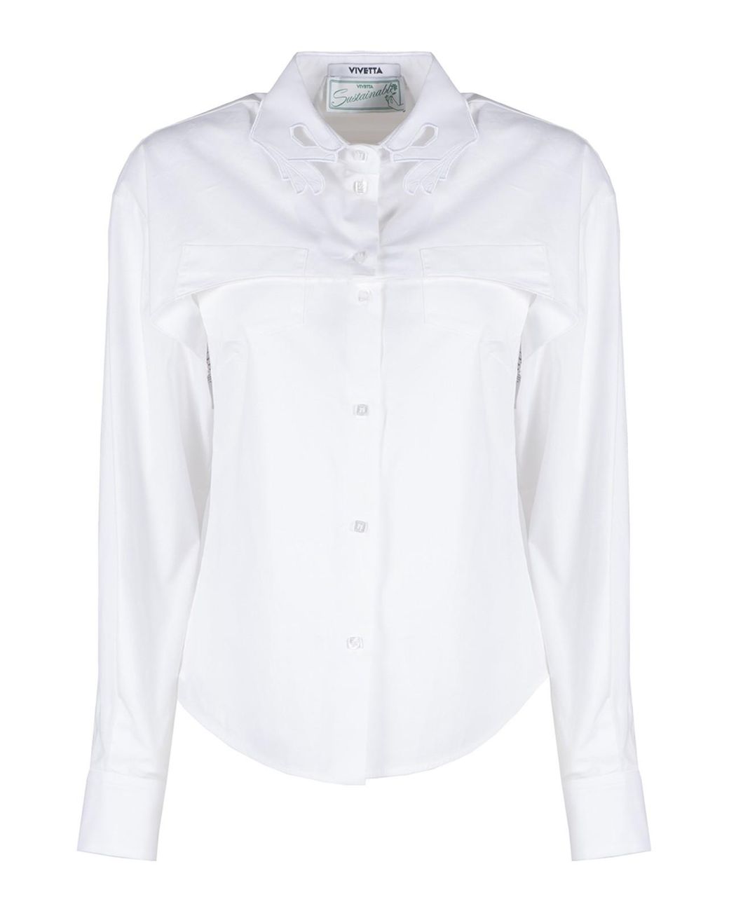 Vivetta White Twin Set Mani Shirt