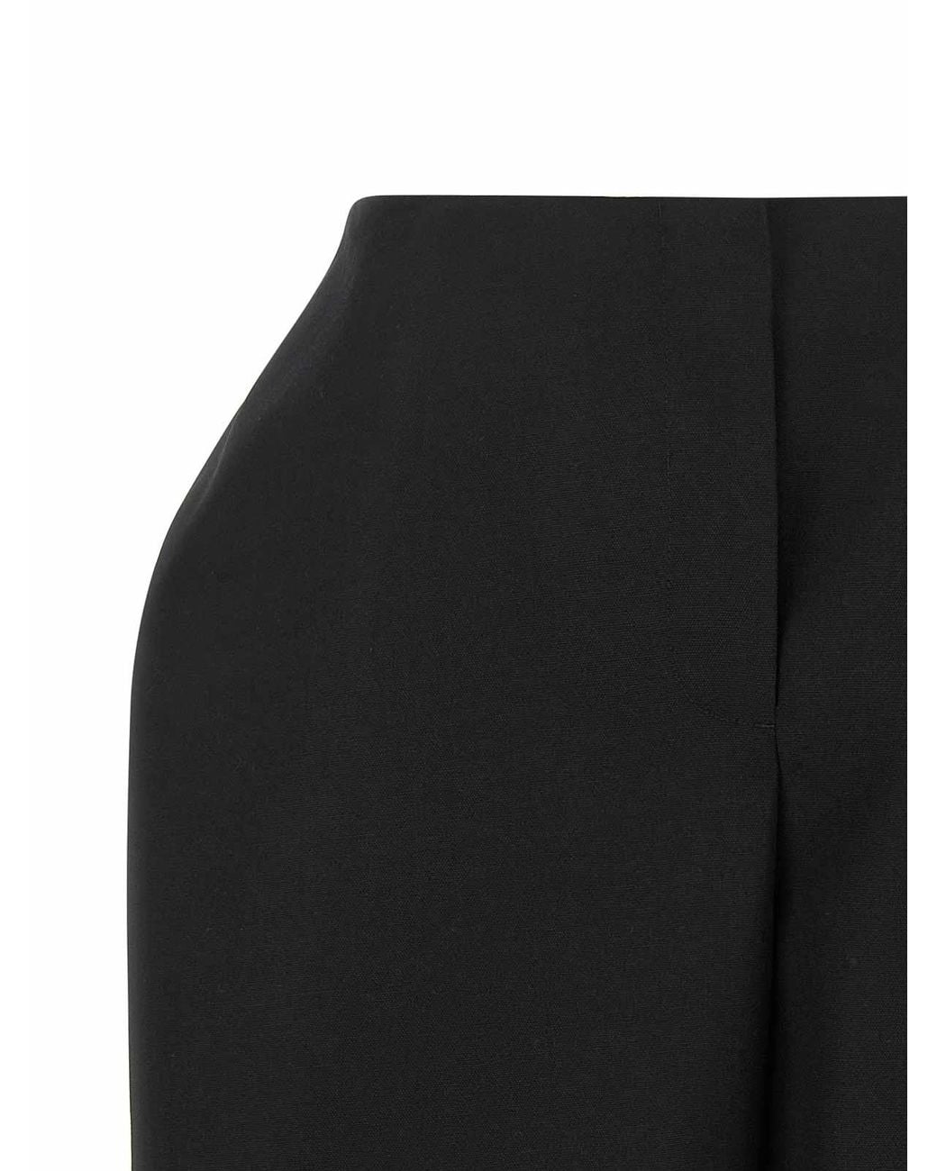 Jacquemus Black Bermuda Shorts