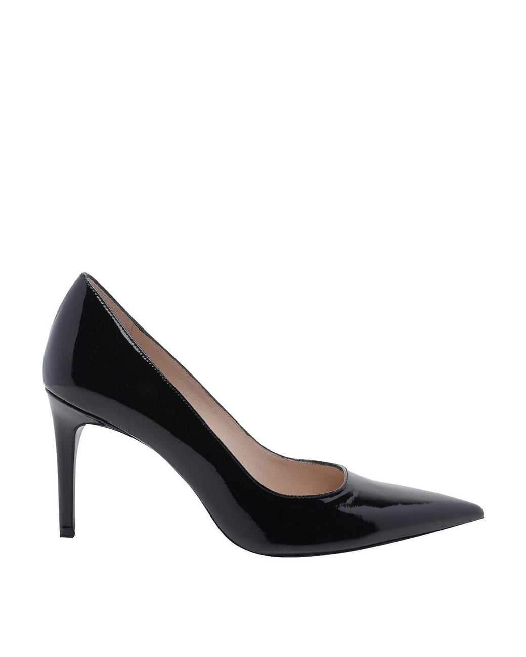 Stuart Weitzman Black Stuart Power Decollete'