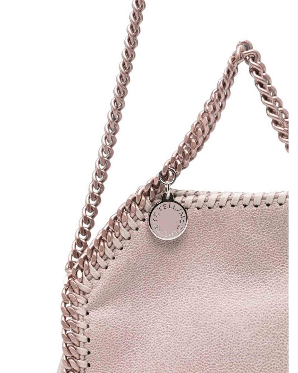 Stella McCartney Pink Falabella Tiny Crossbody Bag