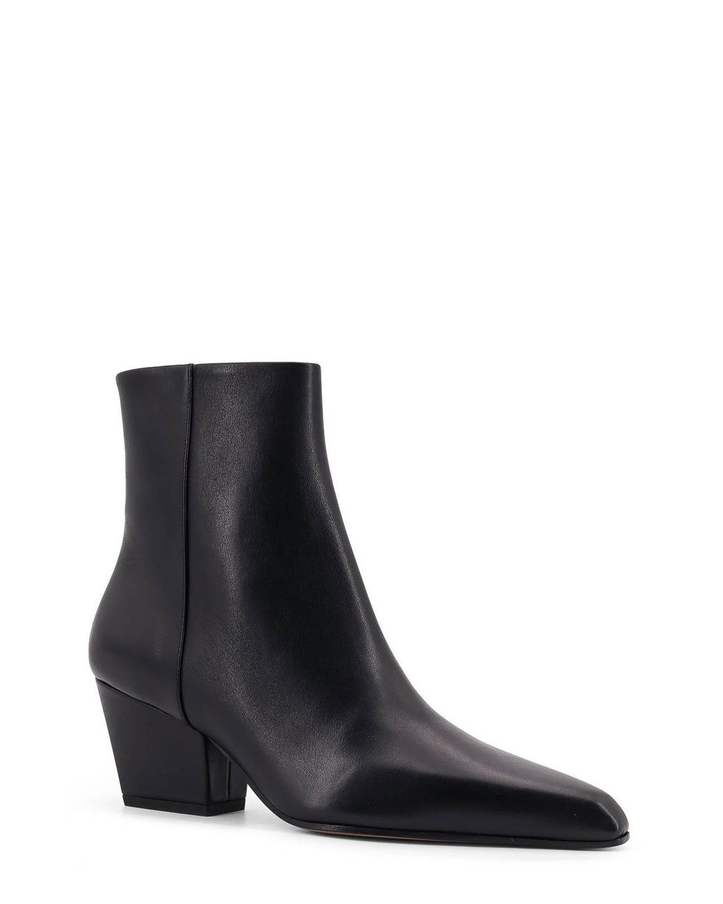 Paris Texas Black Jane 60 Leather Ankle Boots