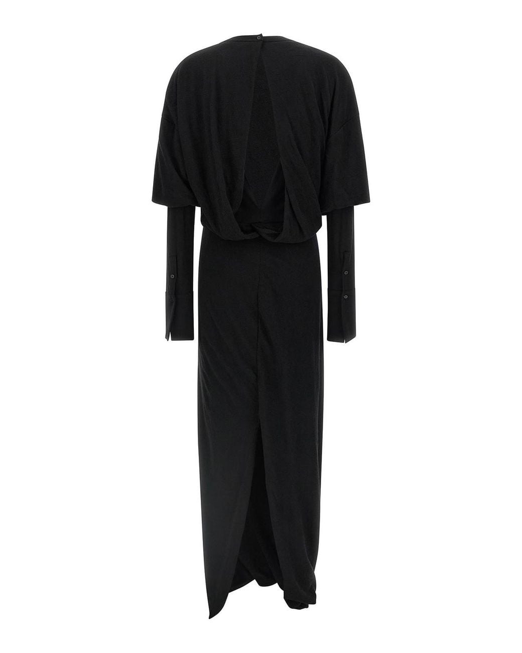 DARKPARK Black New Marlin Wool Dress