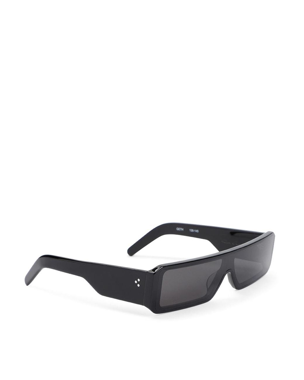 Rick Owens White Gethshades Sunglasses