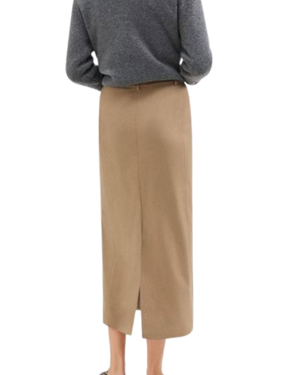 Theory Natural Maxi Trouser Skirt