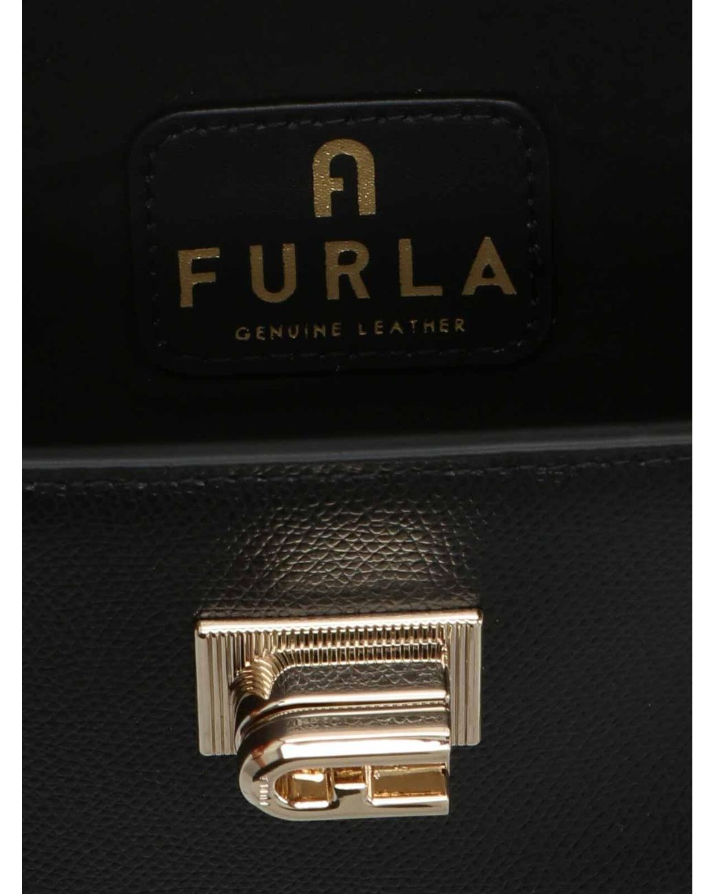 Furla Black 1927 Crossbody Bag