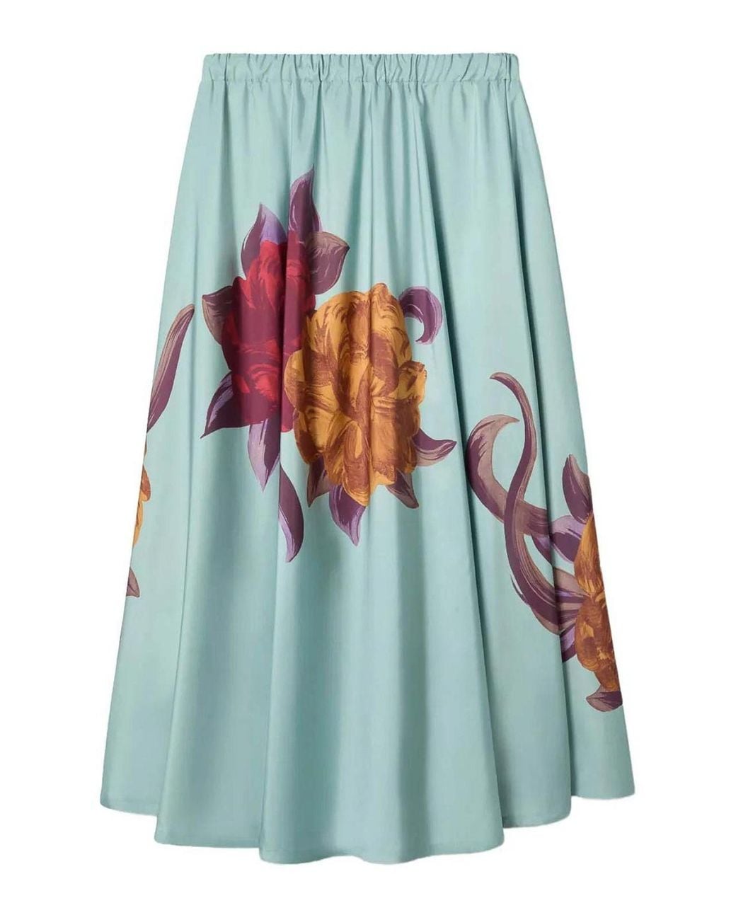 LaDoubleJ Blue Drawstring Skirt
