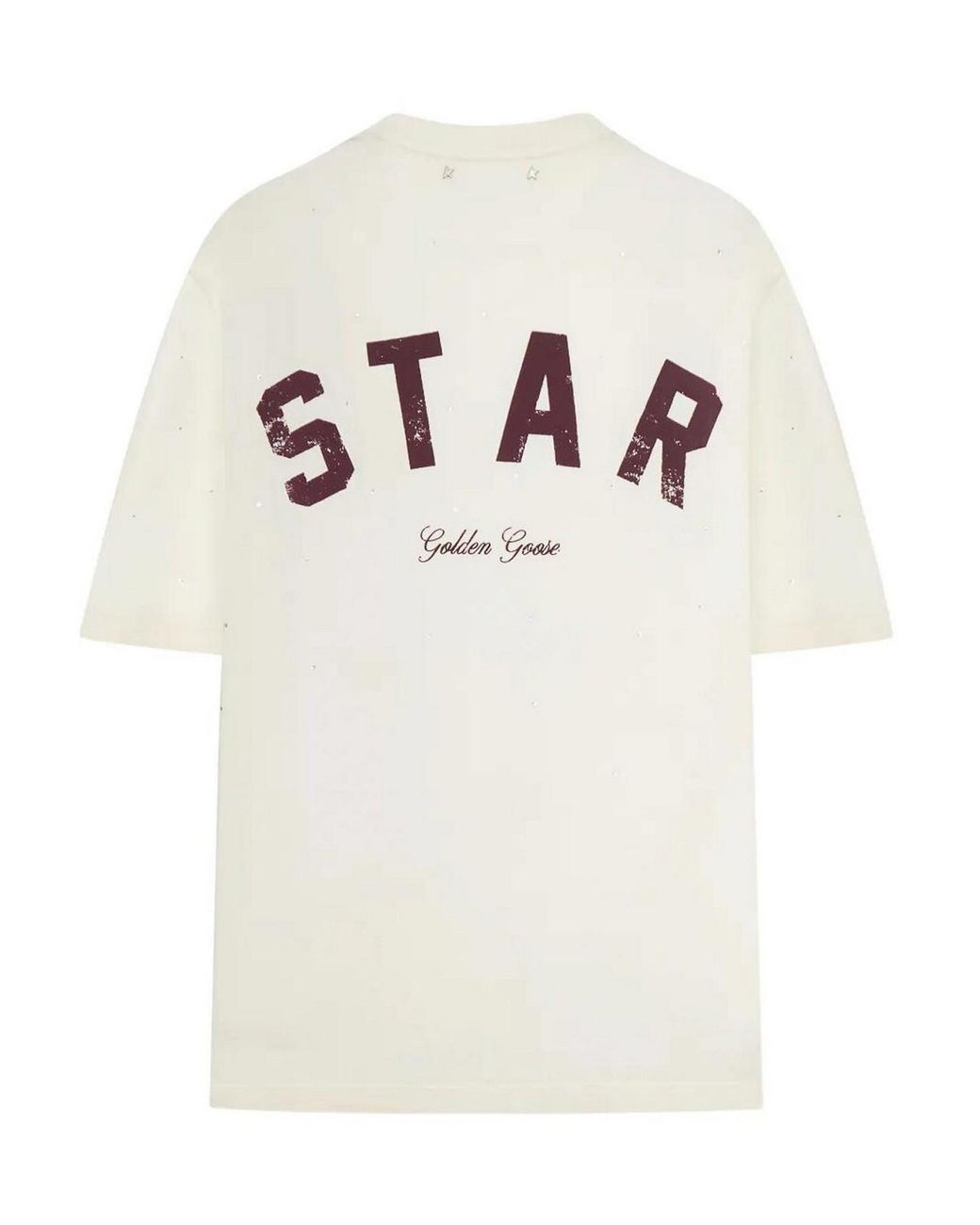 Golden Goose Deluxe Brand White Star Relaxed Fit T-Shirt