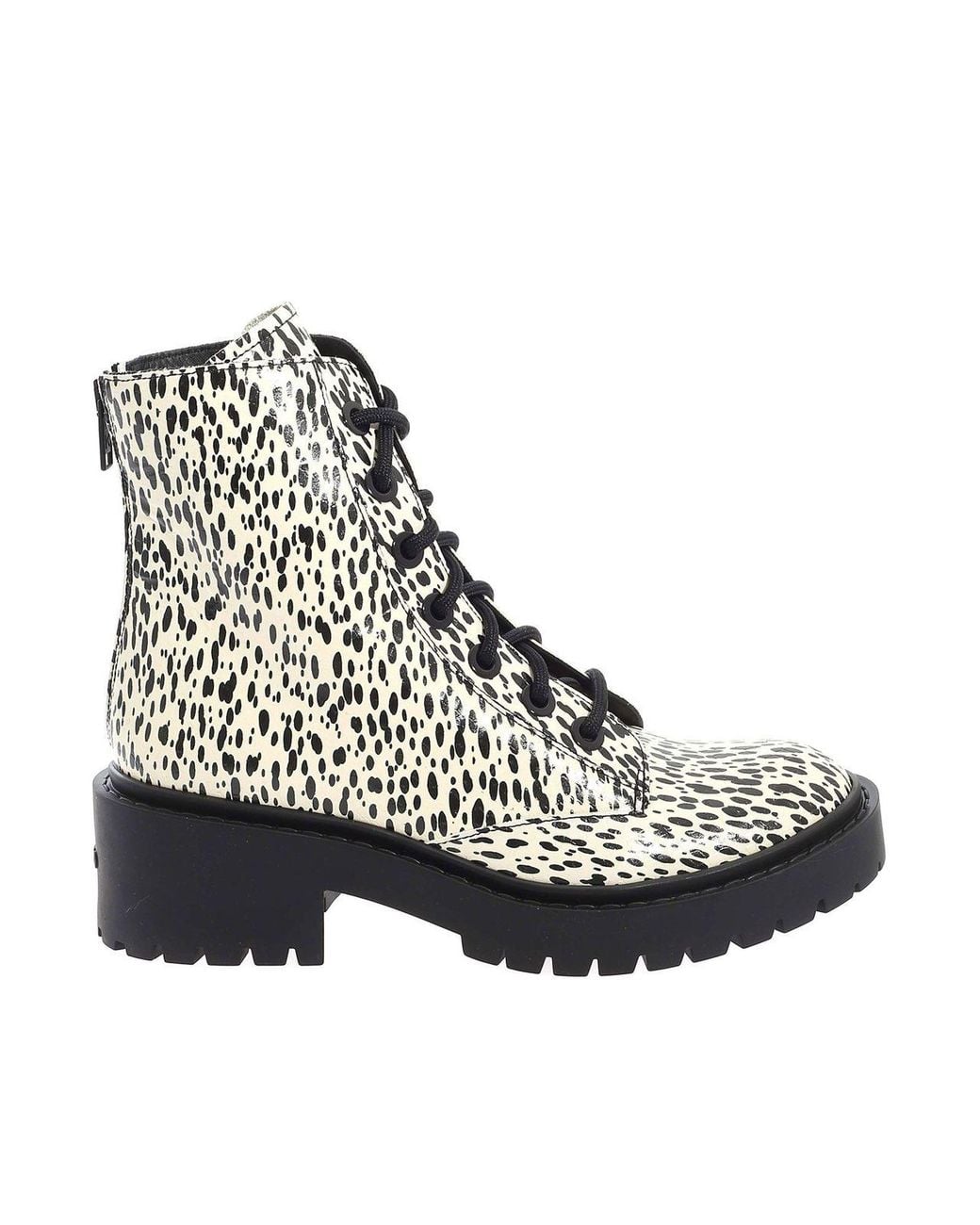 KENZO Natural Pike Lace Up Ankle Boots