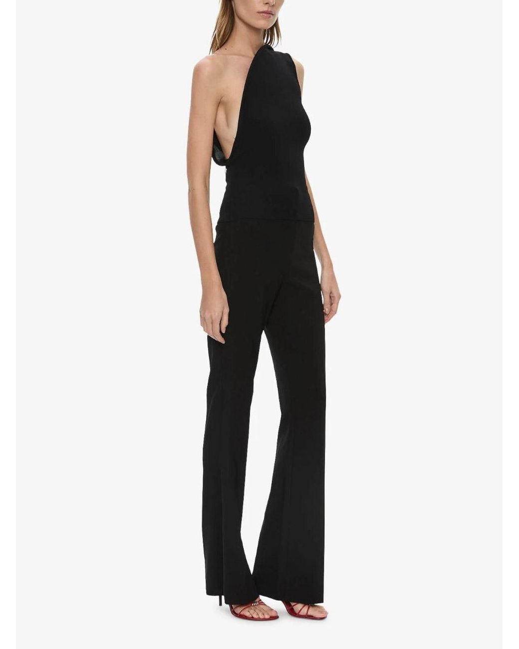 Christopher Esber Black Concave Wired Top