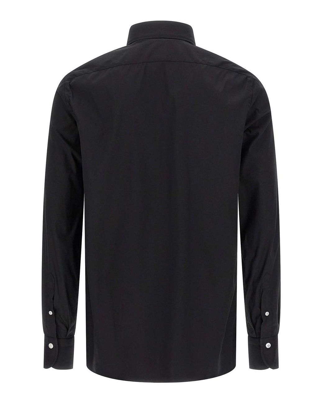 Finamore 1925 Black Napoli Shirt for men