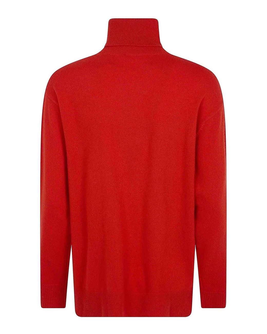 P.A.R.O.S.H. Red Cashmere Turtle Neck Sweater
