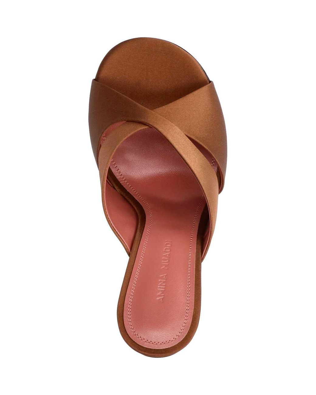 AMINA MUADDI Brown Mules Remains
