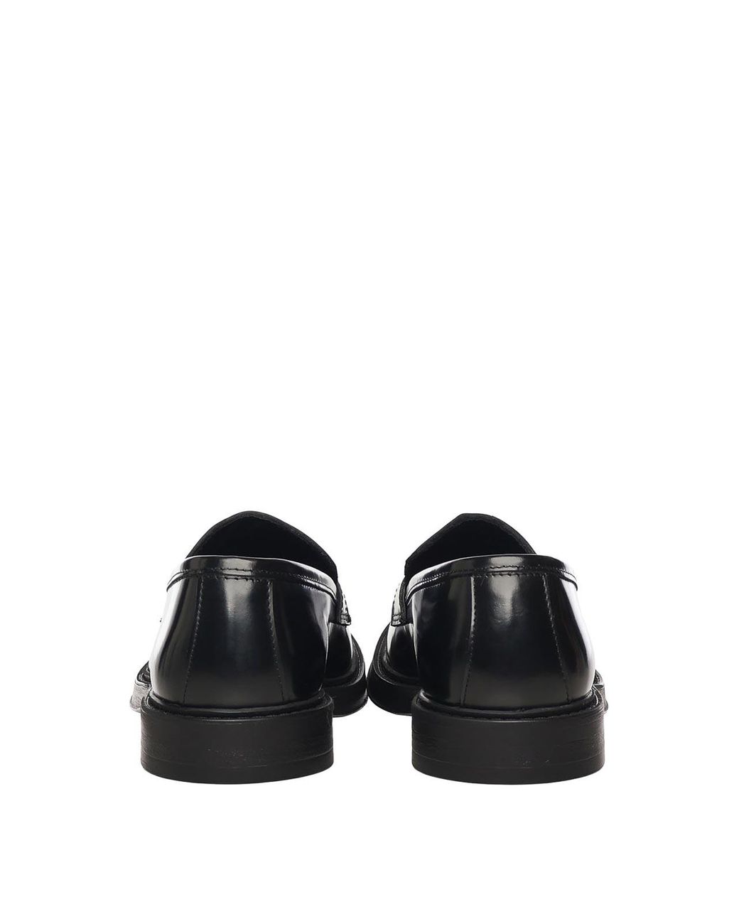 Giuliano Galiano Black Fred Moccasins for men