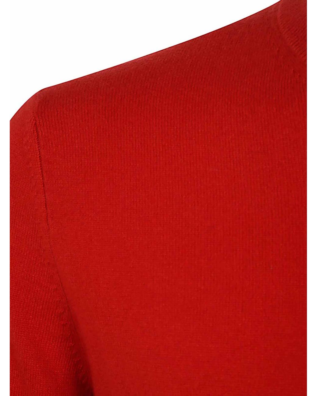 Ballantyne Red Round Neck Pullover for men