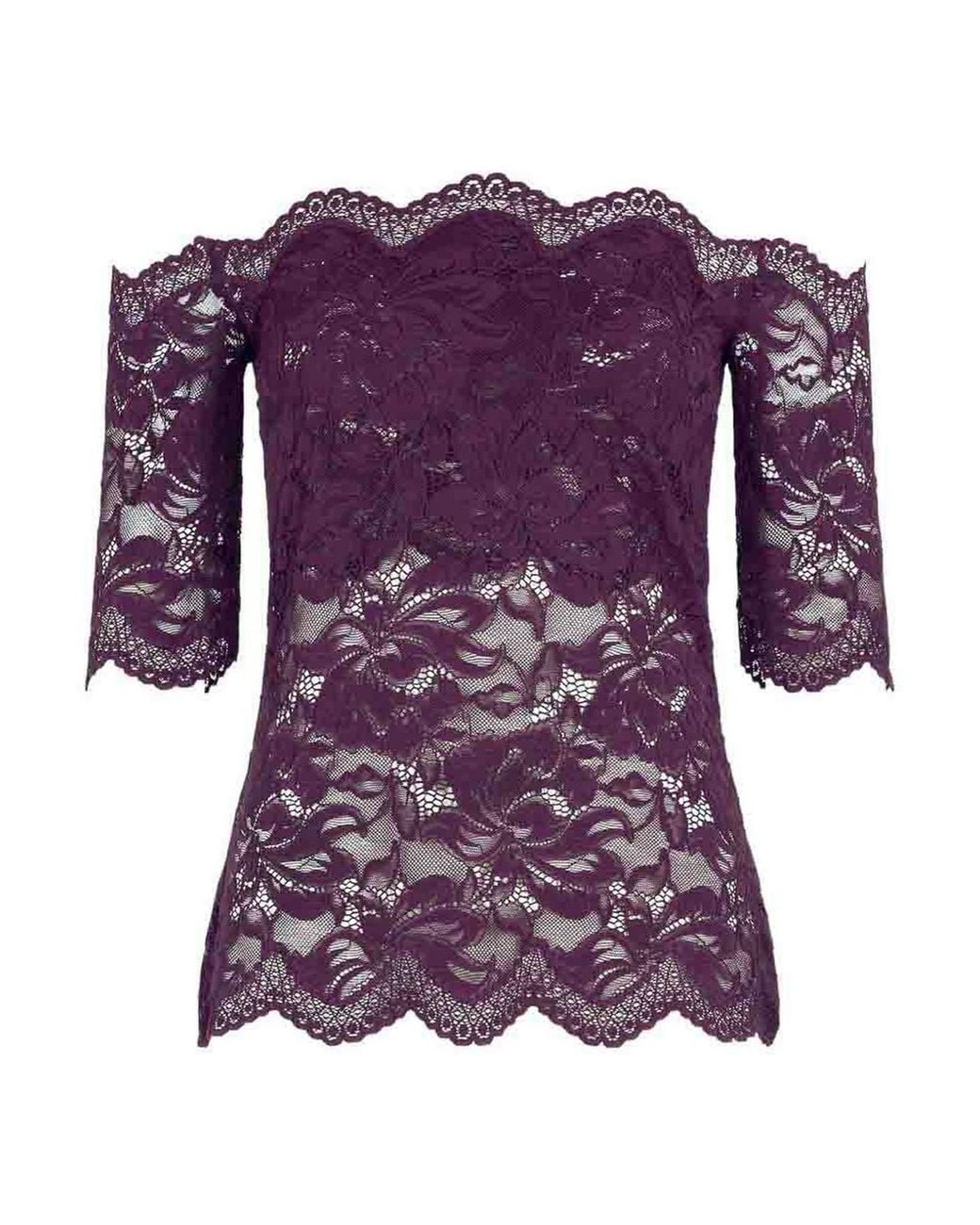 Rabanne Purple Sleeveless Top