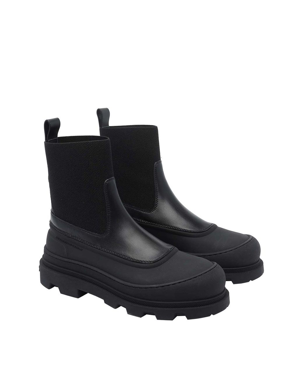 Moncler Black Vera Edge Booties