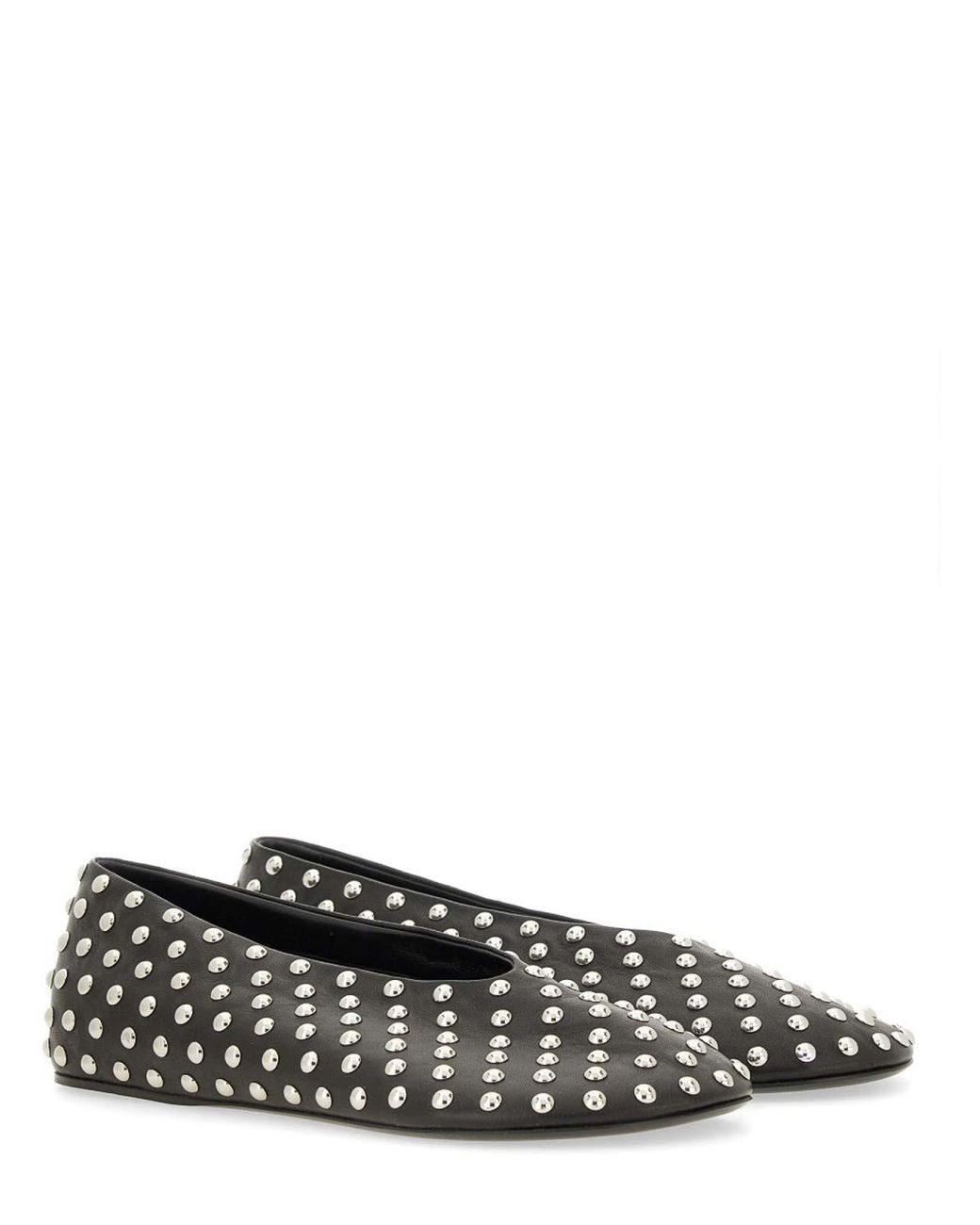 Jil Sander Black Ballerinas