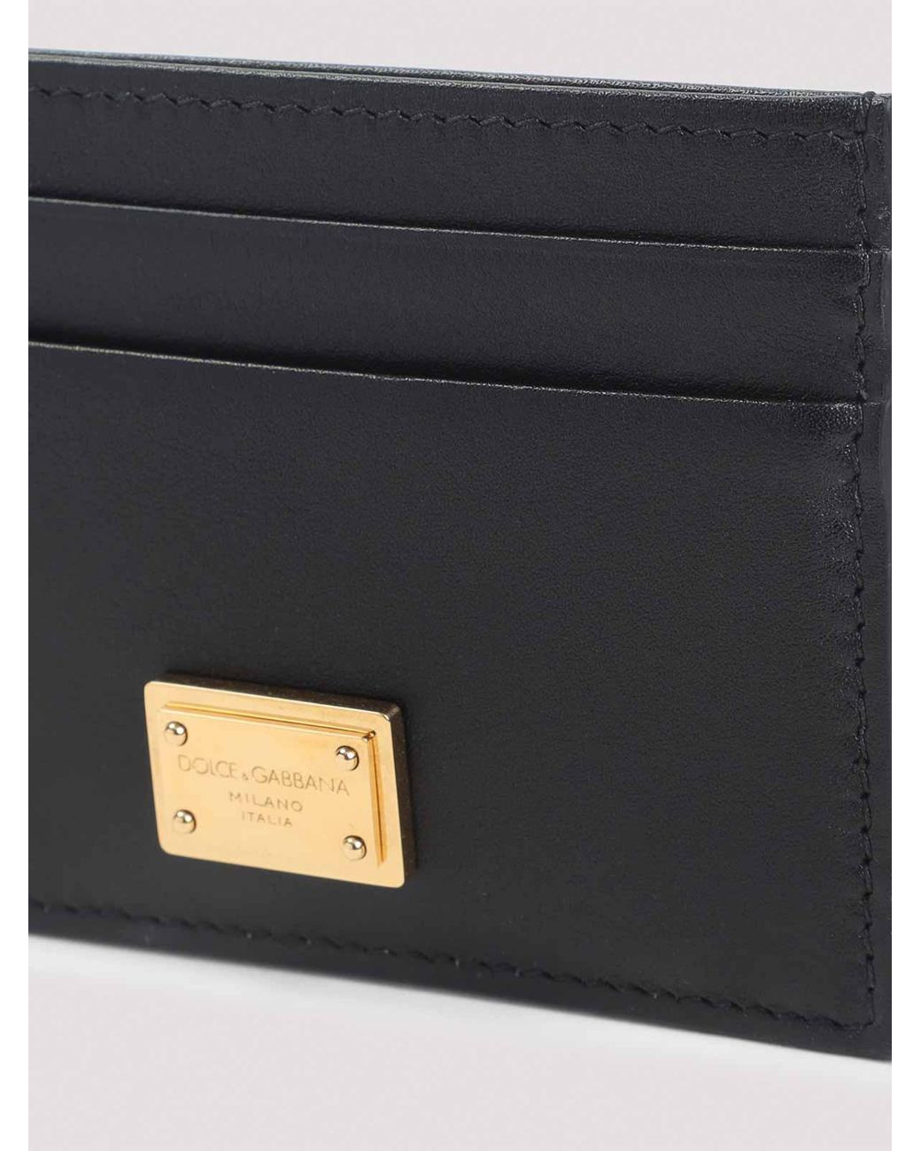 Dolce & Gabbana White Credit Card Holder