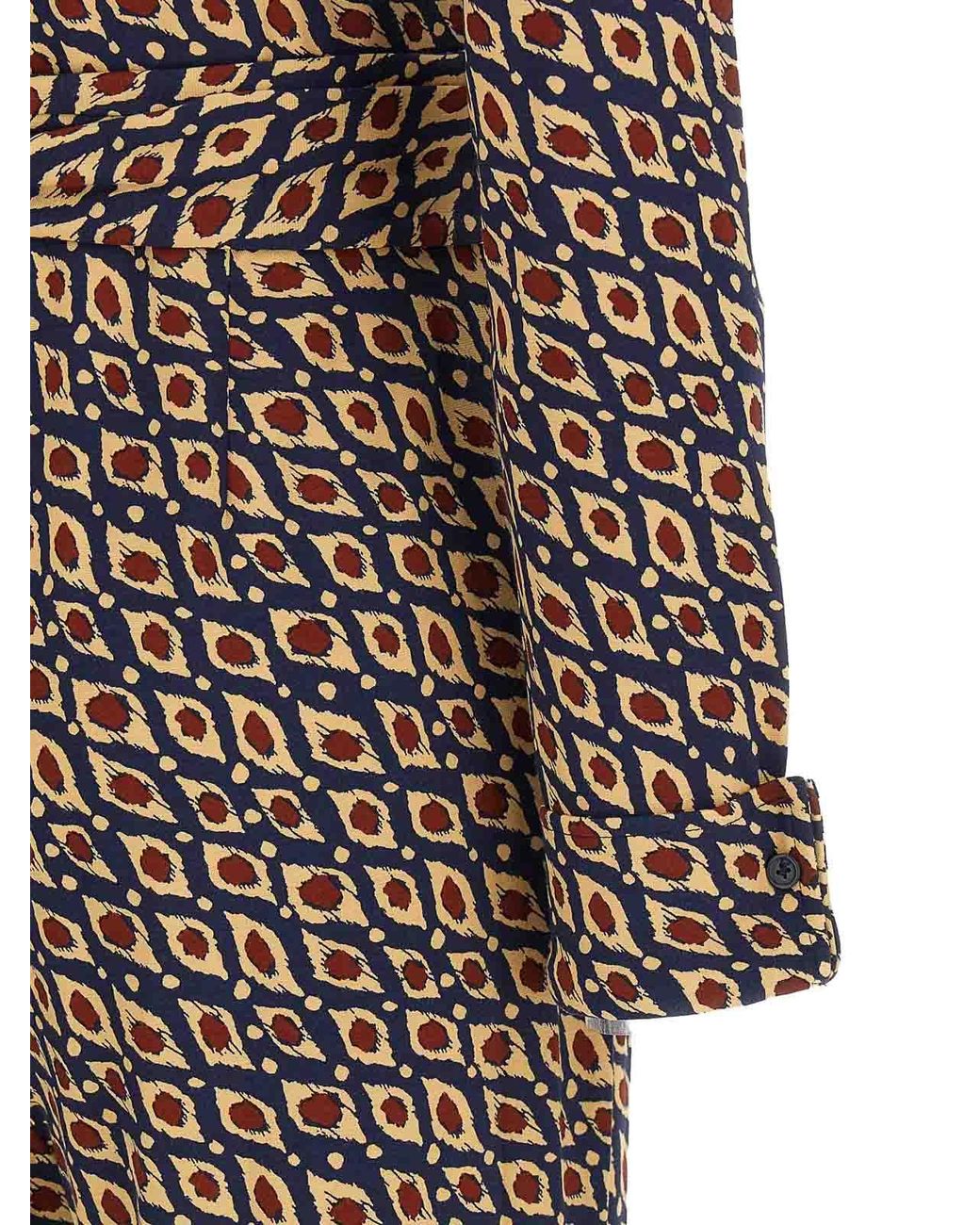 Diane von Furstenberg Multicolor Michele Jersey Jumpsuit