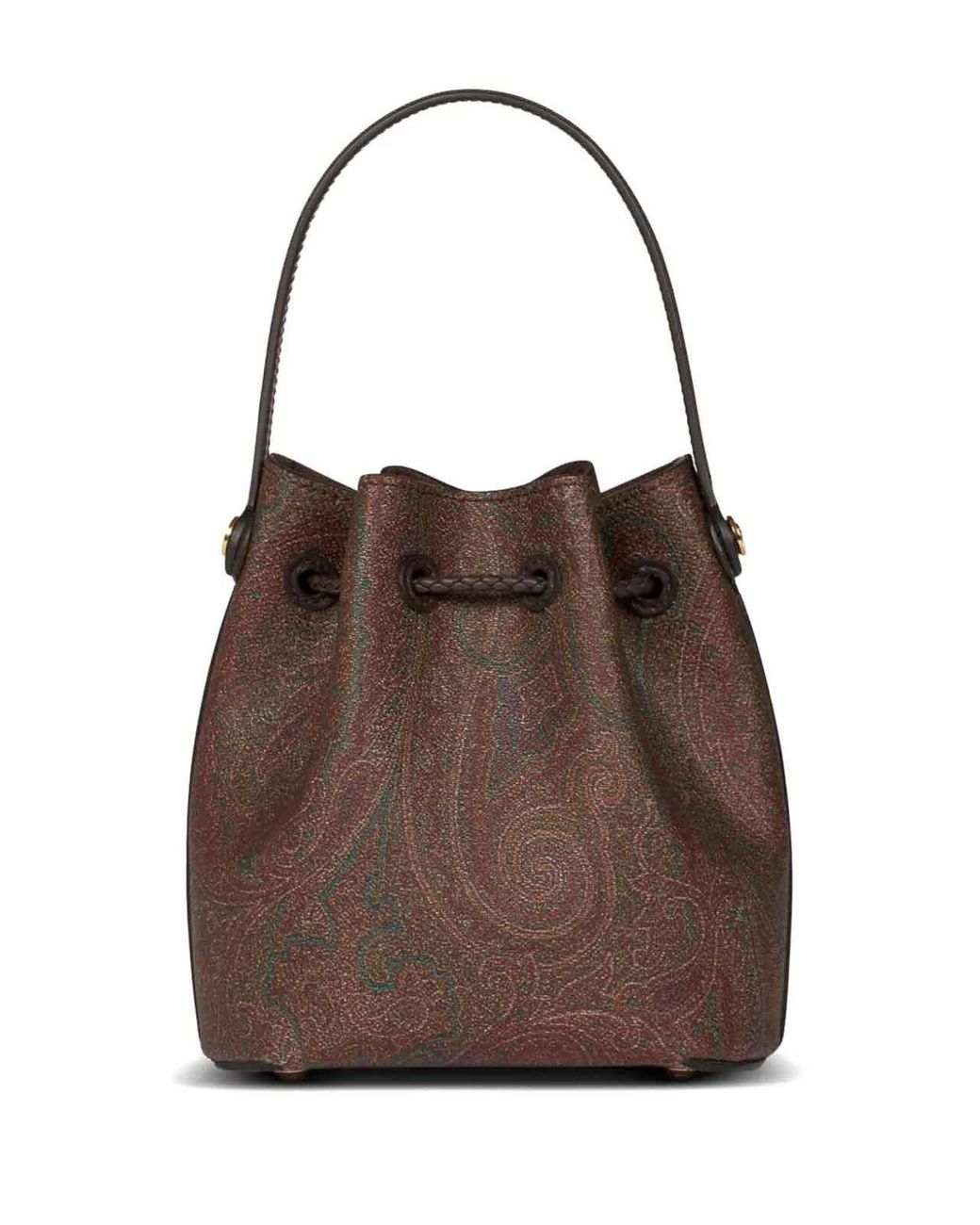 Etro Brown Bucket Bag Xs