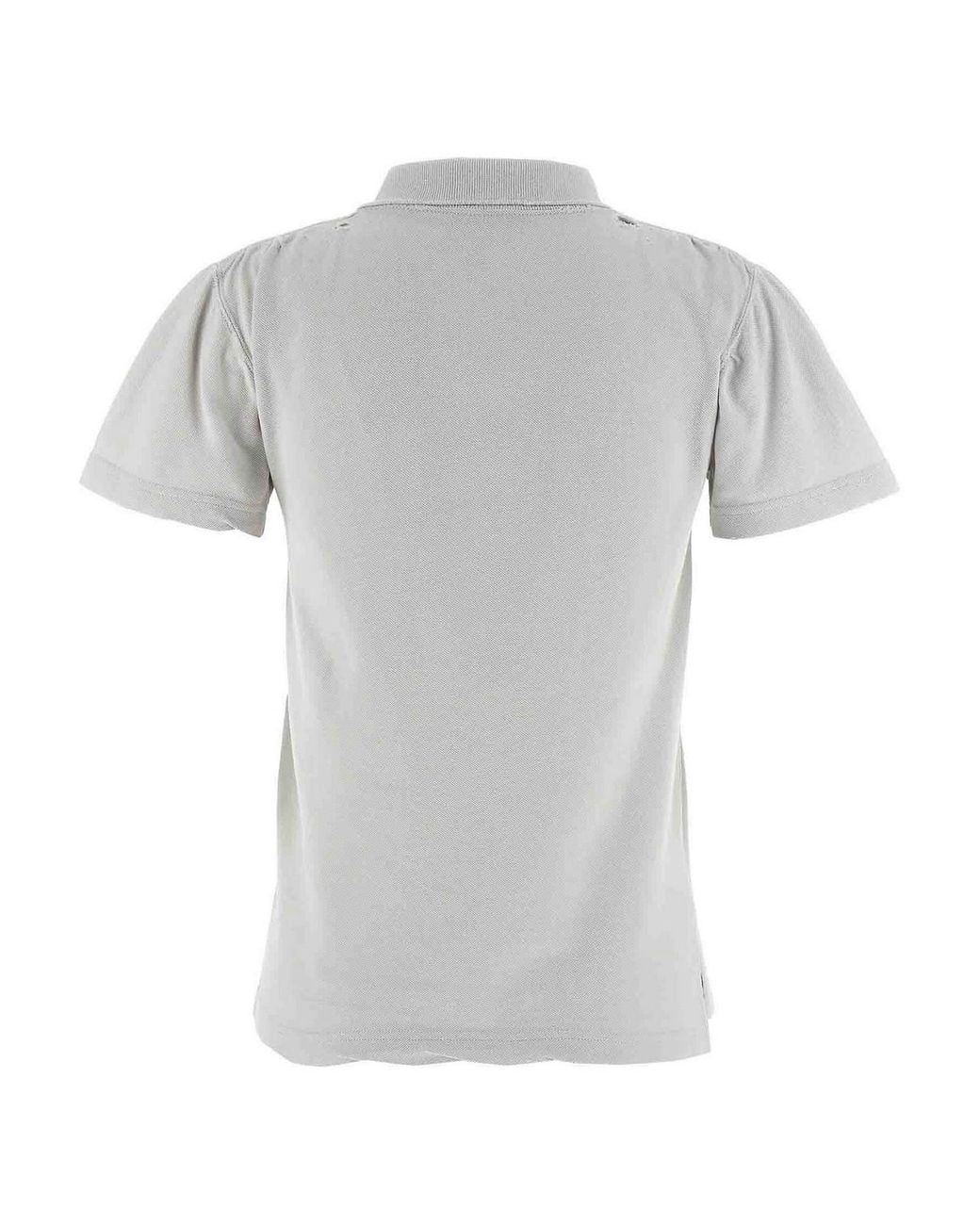 Balenciaga Gray 'Laurel Classic' Polo Shirt