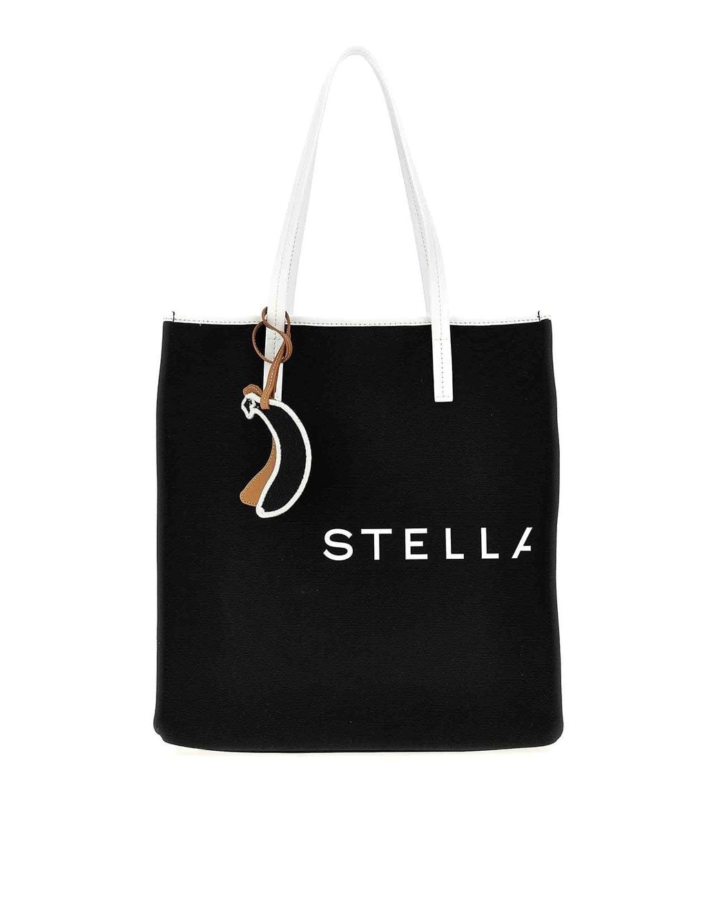 Stella McCartney Black Large Shopping Bag