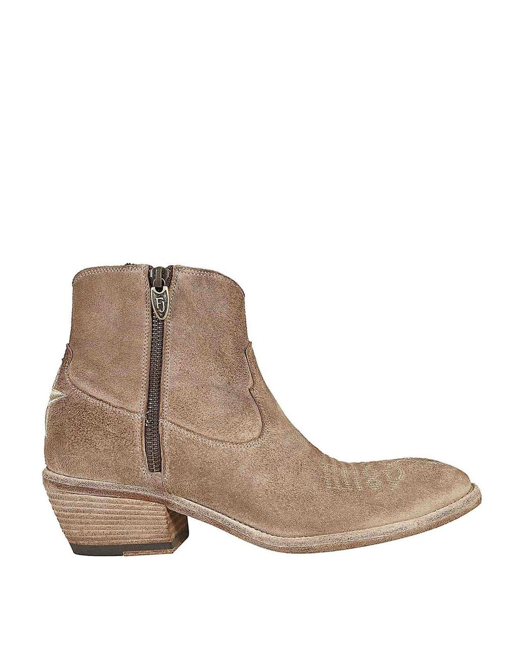 Fauzian Jeunesse Brown Suede Ankle Boot