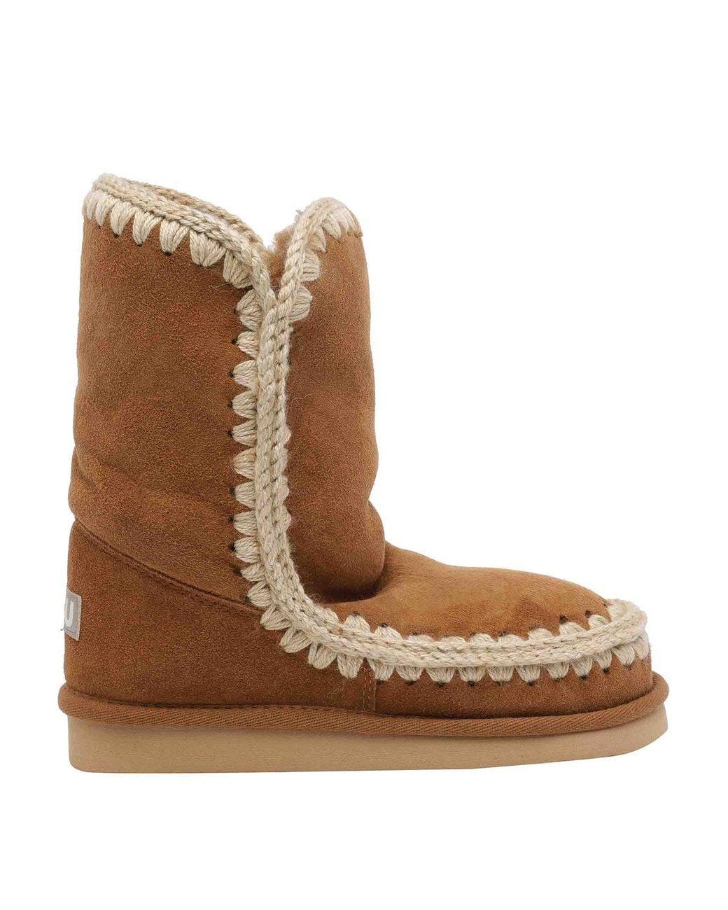Mou Brown Suede Eskimo 24 Boots