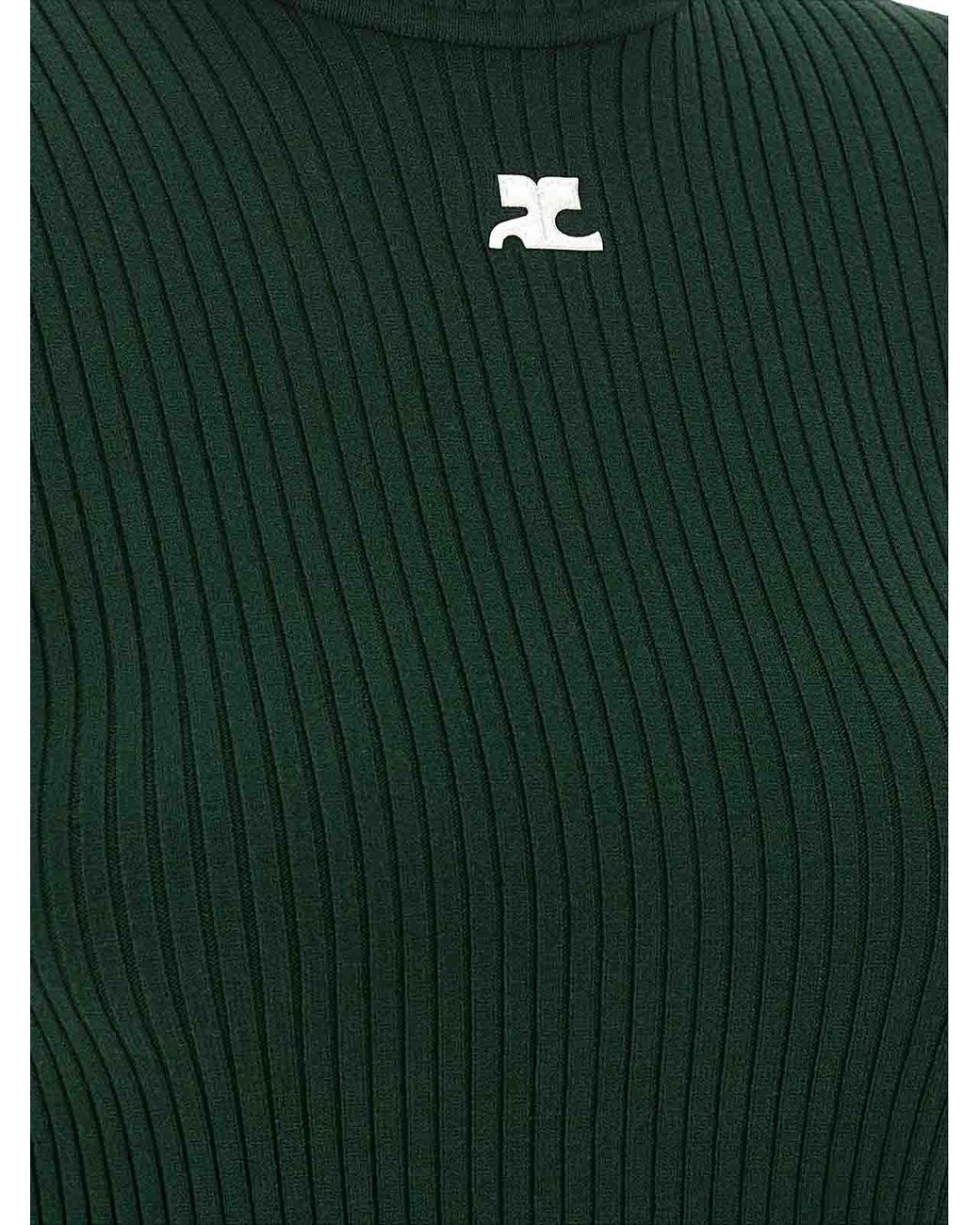 Courreges Green Reedition Jumper