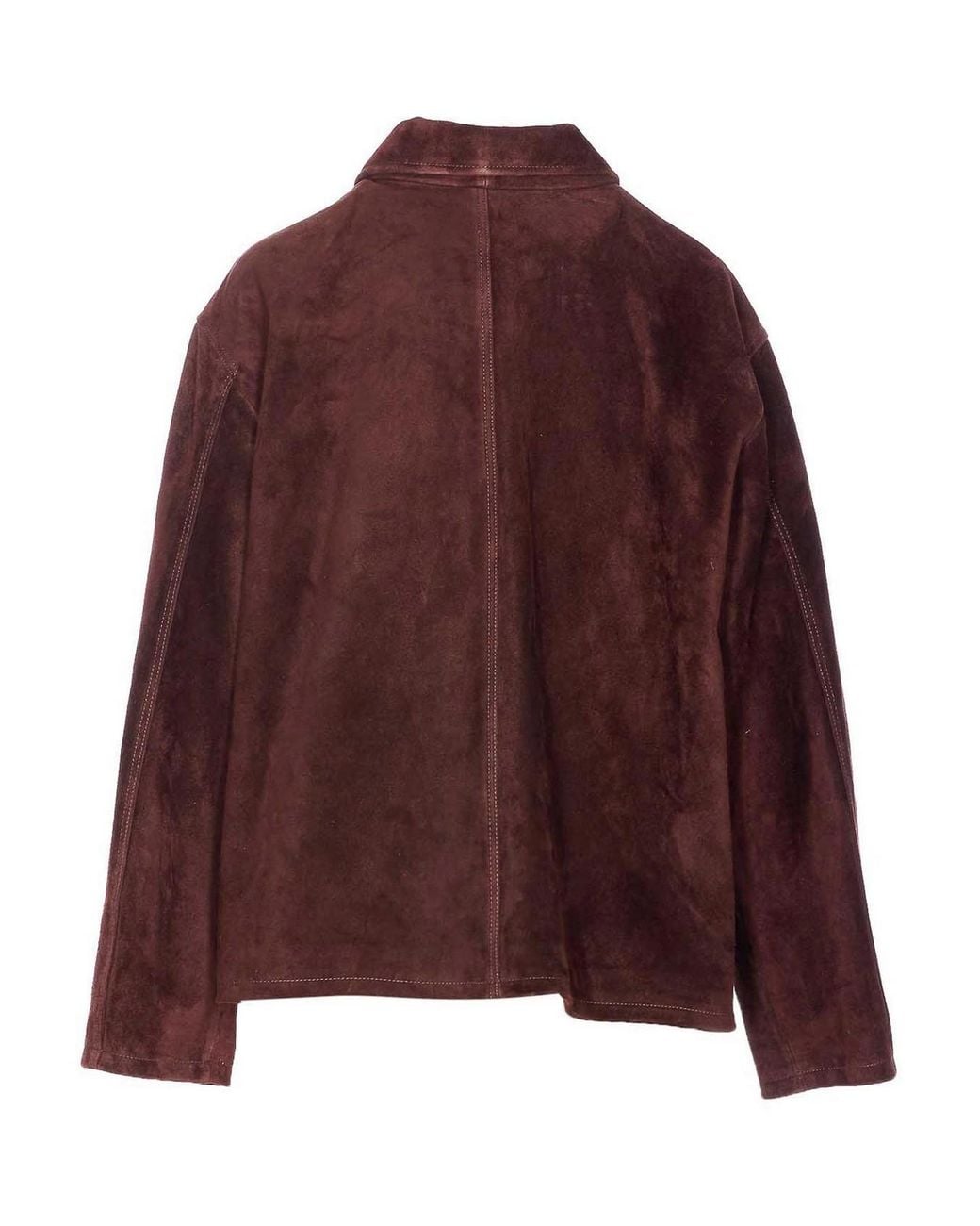 Arma Purple Rosia Suede Jacket