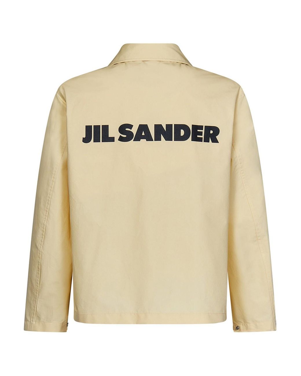 Jil Sander Natural Pastel Lightweight Cotton Popl for men
