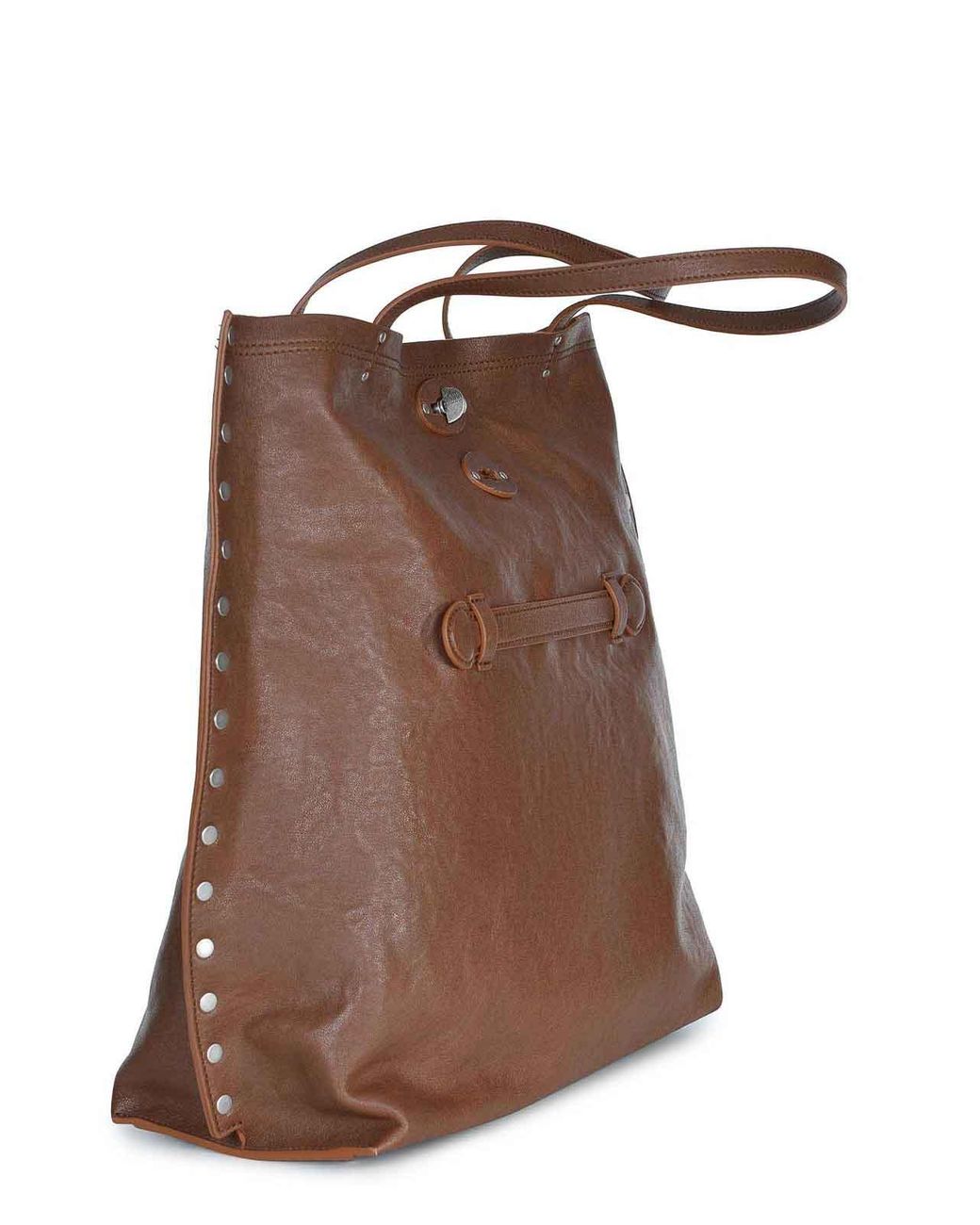 Zanellato Brown Bag Made Of Smooth Leather