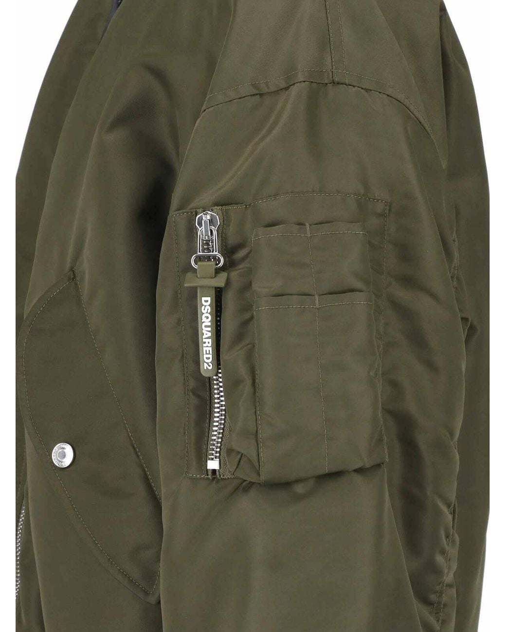DSquared² Green Bomber Jacket for men
