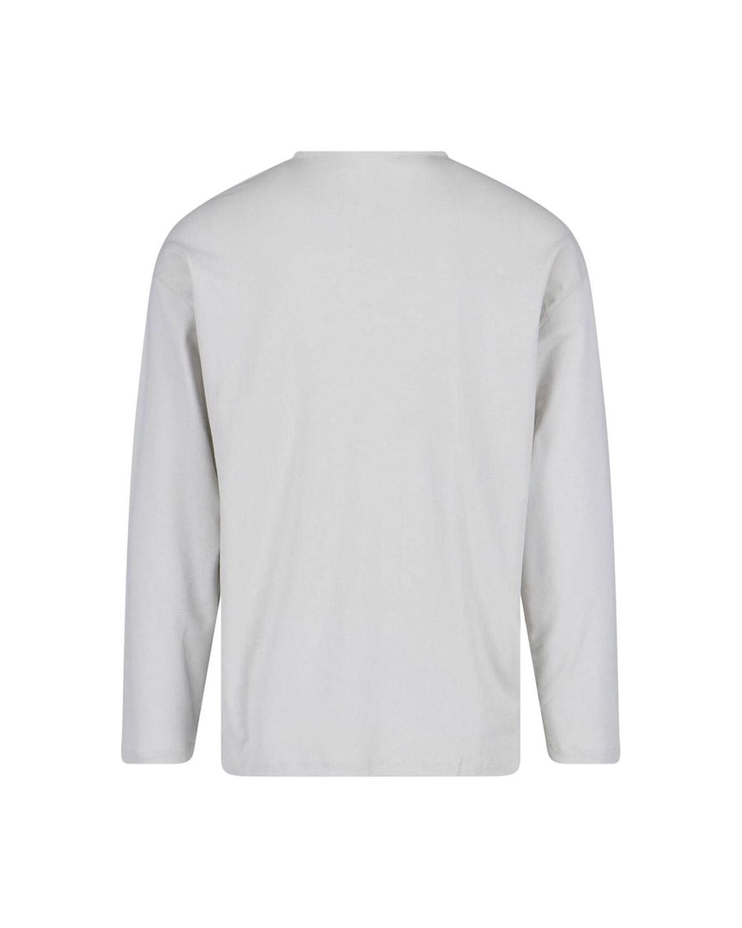 Lemaire White Cotton And Silk T-Shirt for men