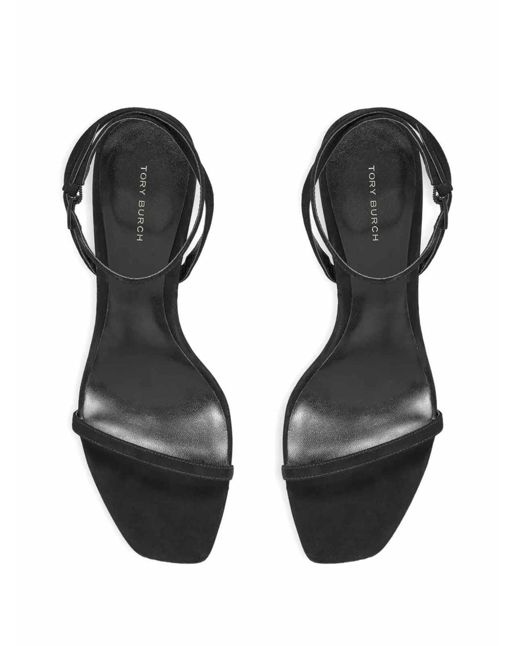Tory Burch Black Pave Heel Sandal 90Mm